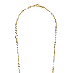 18K Gold Petite Fleur Pearl Diamond Pendant Necklace