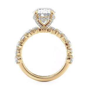 1.26ctw Mixed Cut Diamond Engagement Ring