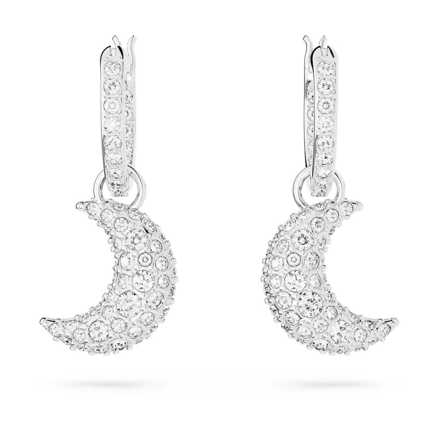 Lunaris Veil – Moonstone Drop Earrings by The Nevermore