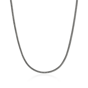 18" Sterling Silver Icon Mini Necklace 2.5MM