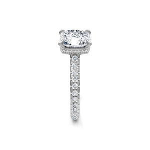 0.62ctw Round Diamond Engagement Ring