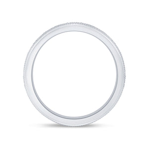 3.0ctw Round Diamond Channel Set Eternity Band