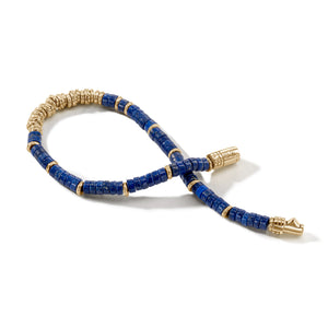 Heishi Beaded Bracelet - Black Onyx