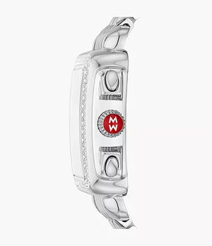 Deco Stainless Steel Diamond Watch