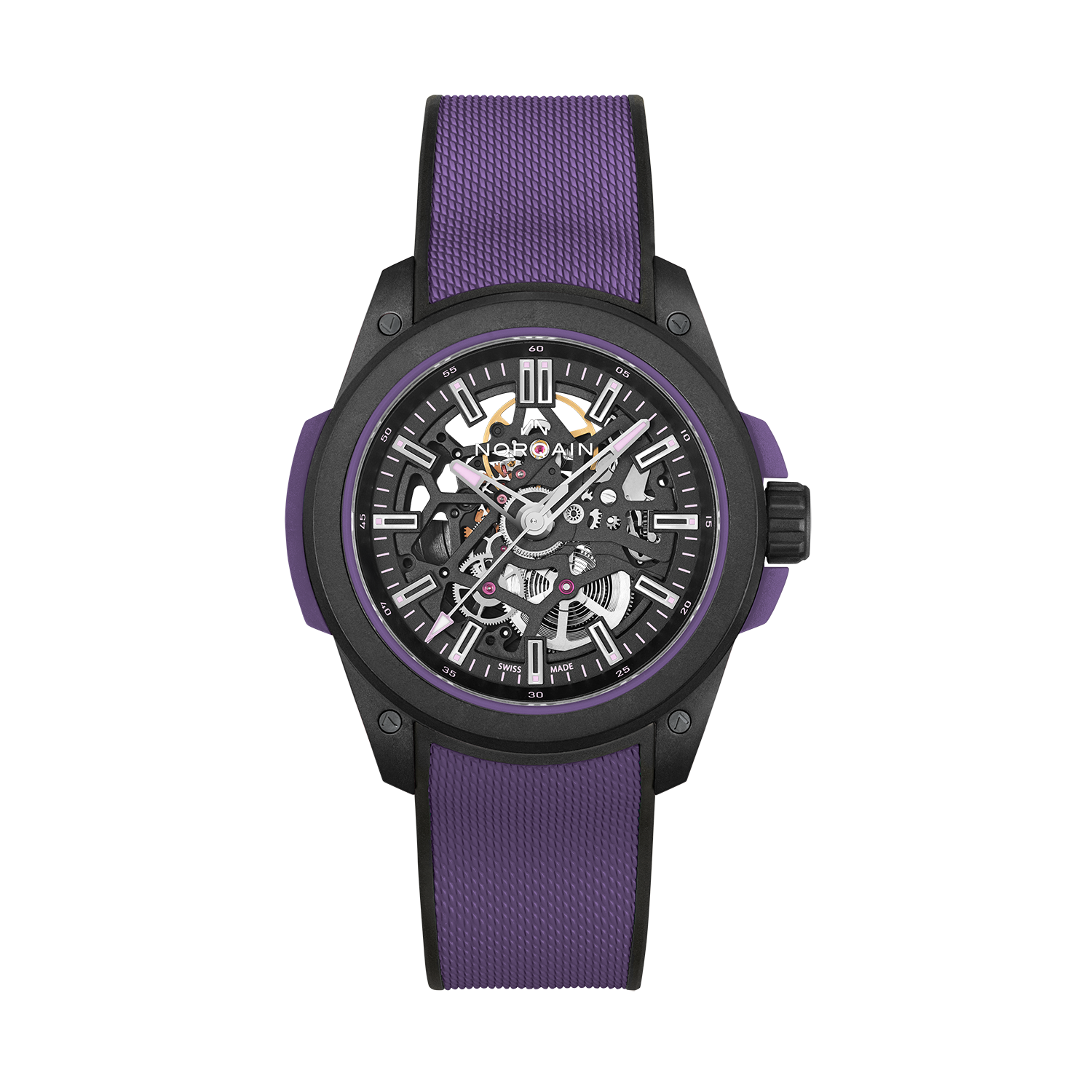 ケヴィン・オークイン Wild ONE Skeleton 42MM Purple – Gunderson's Jewelers