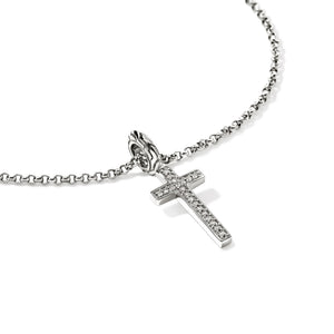 008ctw Diamond Cross Pendant Necklace
