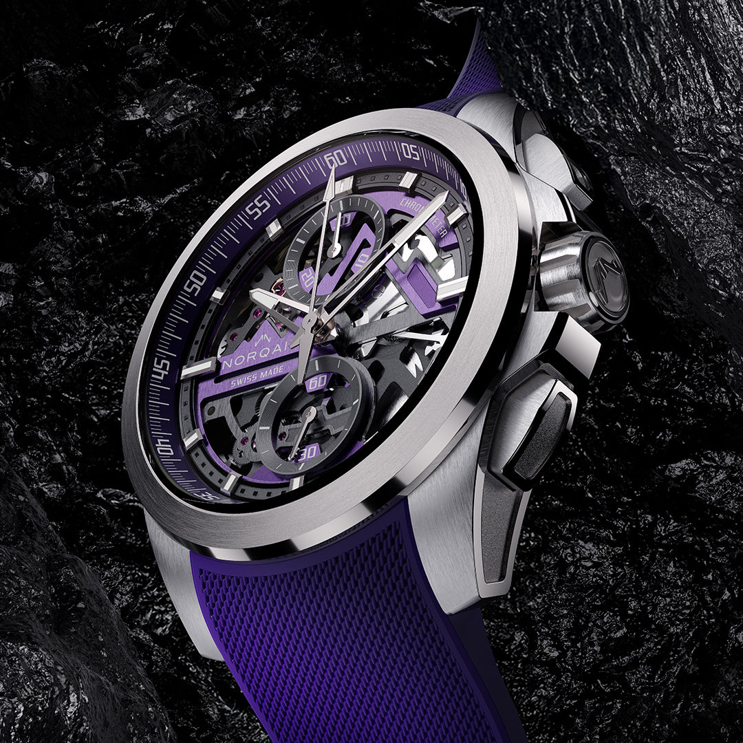 Independence Skeleton Chrono 42MM - Purple