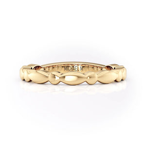 Marquise and Round Shape Wedding Band