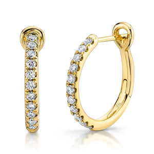 0.26ctw Diamond Hoop Earring