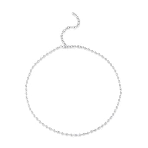1.80ctw Diamond Bezel Necklace