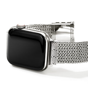 Sterling Silver Smart Watch Strap 18MM