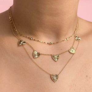0.20ctw Diamonds By The Yard Necklace