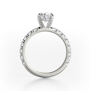 0.84ctw Diamond Engagement Ring