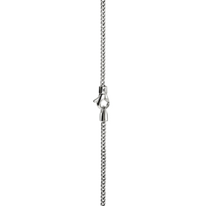 22" Sterling Silver Curb Chain Necklace 2.1MM