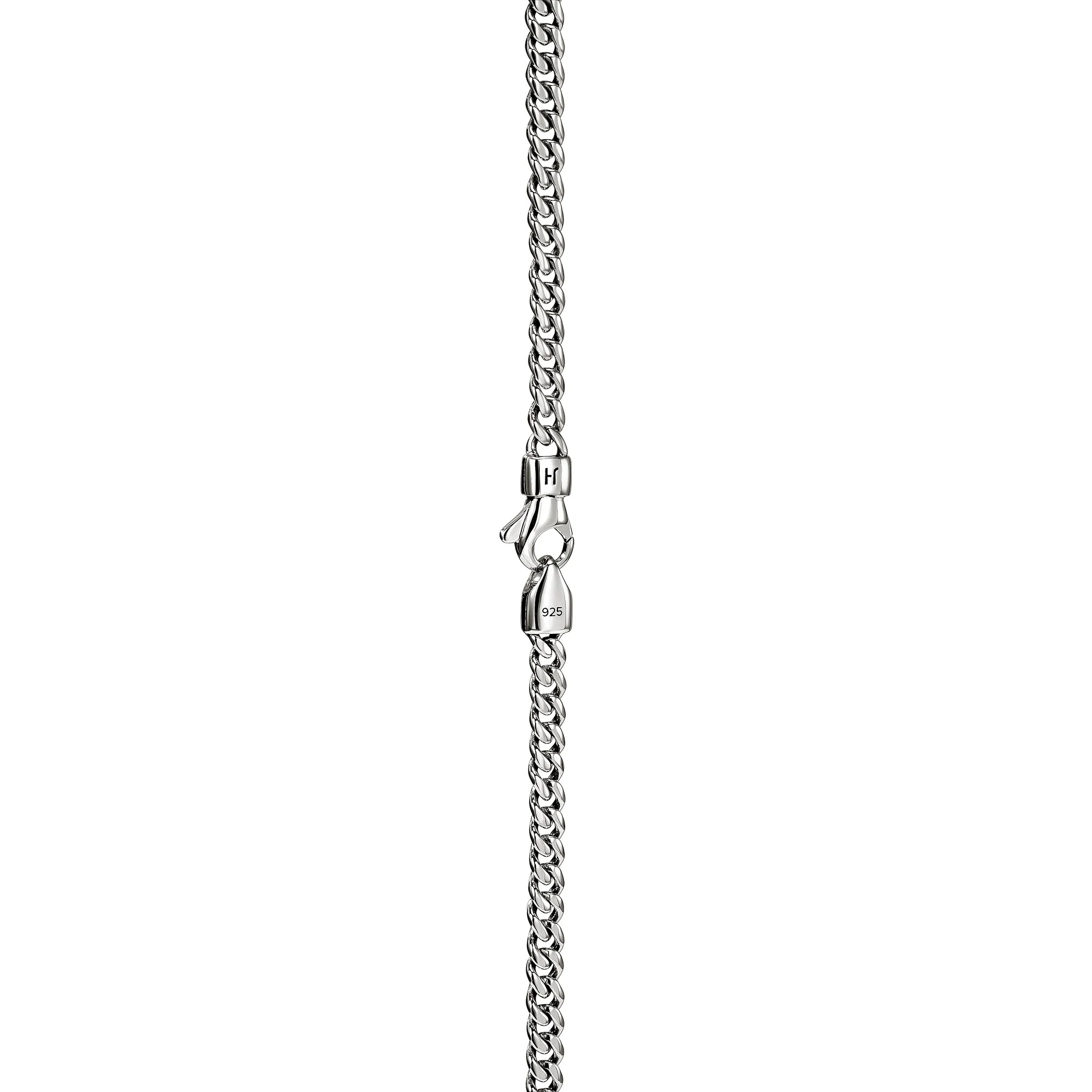 22" Sterling Silver Curb Chain Necklace 3.9MM