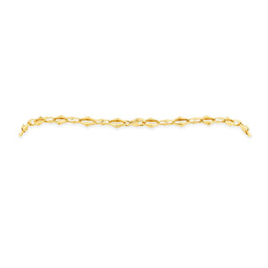 18K Yellow & White Gold 2.32ctw Link Necklace