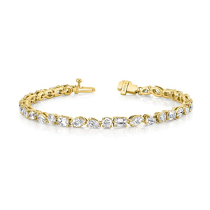 6.80ctw Montage Tennis Bracelet