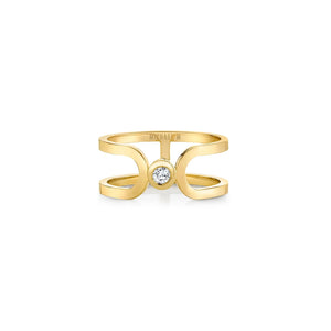 0.08ctw Alignment Ring