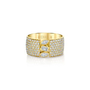 Montage Pave Cigar Band