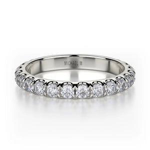 0.98ctw Diamond Wedding Band