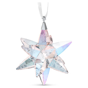 crystal star ornament