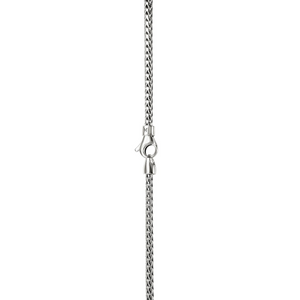 18" Sterling Silver Icon Mini Necklace 2.5MM