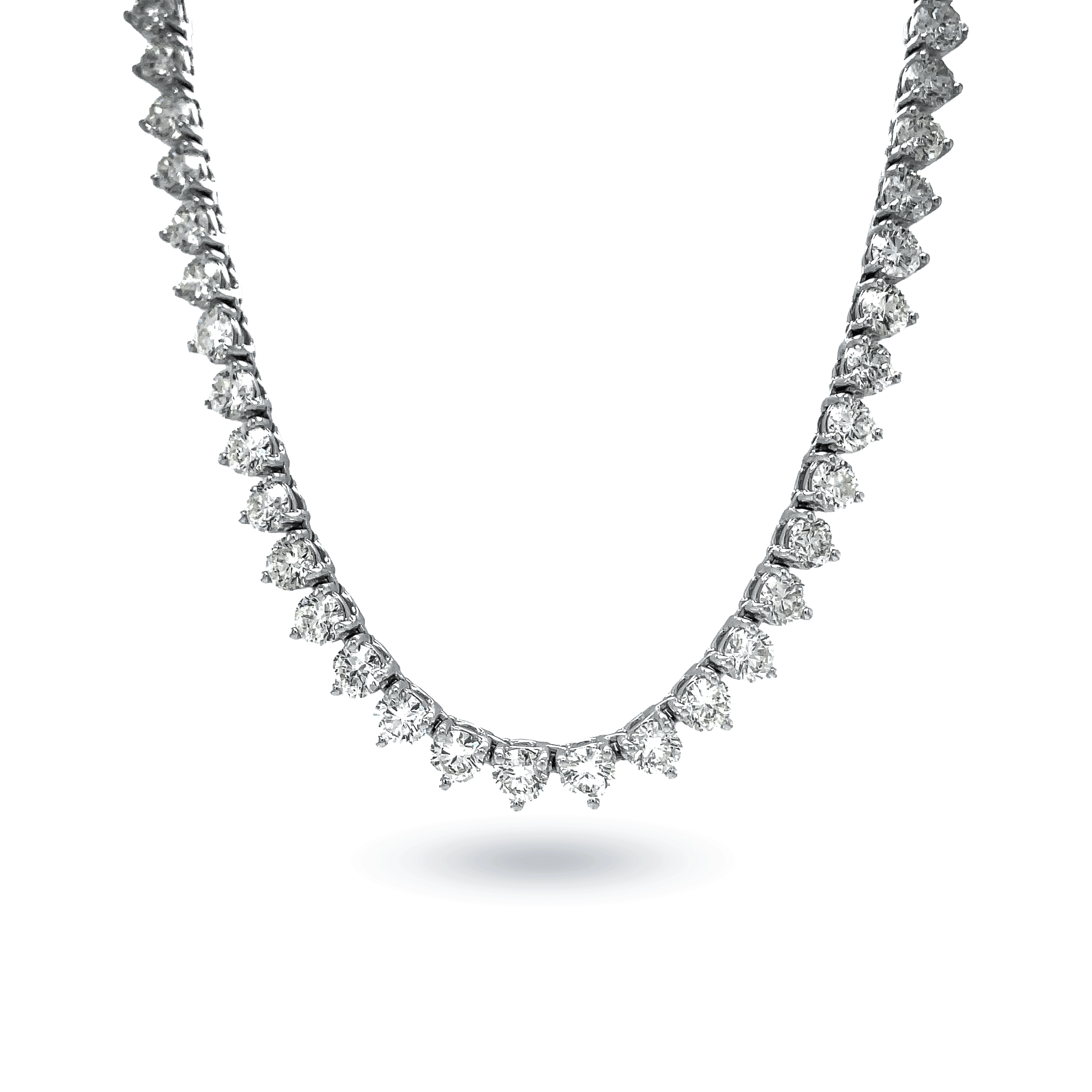 25.05ctw Diamond Tennis Necklace – Gunderson's Jewelers