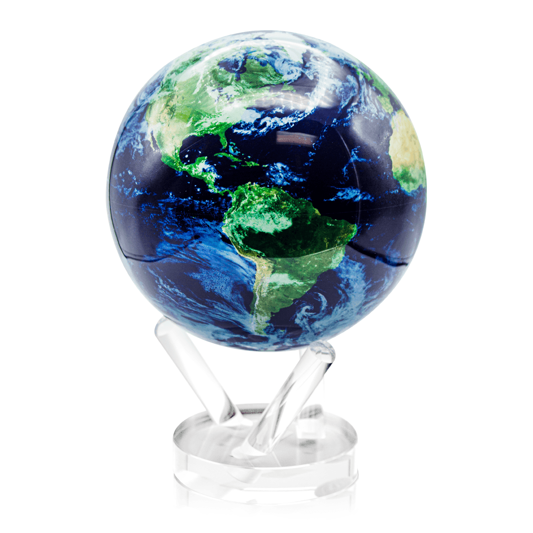 8.5in Earth With Clouds Mova Globe – Gunderson's Jewelers