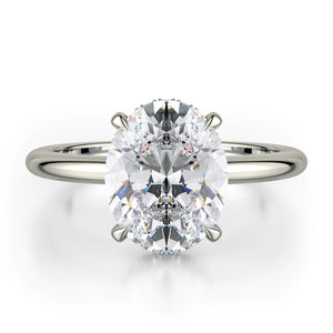 .11ctw Oval-Cut Diamond Solitaire - Gunderson's Jewelers