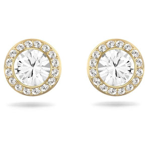 Angelic Stud Gold-Tone Plated Earrings - Gunderson's Jewelers