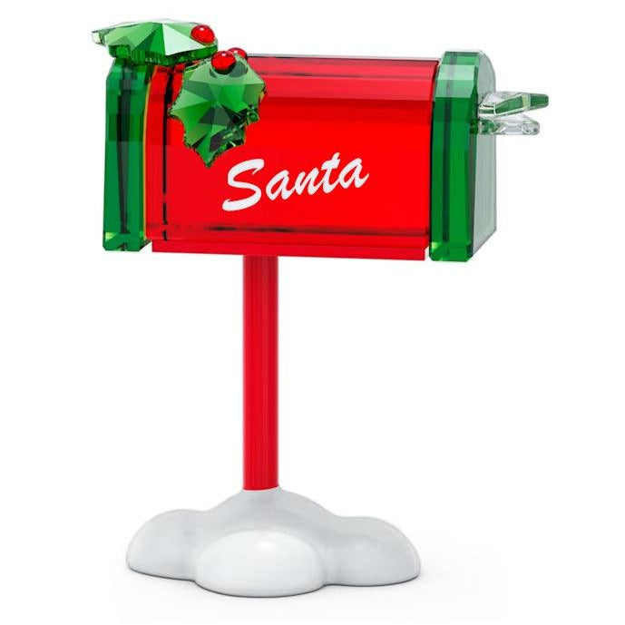 スワロフスキー　置物　サンタのメールボックス Holiday Cheers Santa's Mailbox – Gunderson's Jewelers