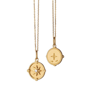 Mini "Adventure" Compass Charm - Gunderson's Jewelers