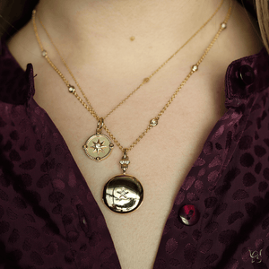 Mini "Adventure" Compass Charm - Gunderson's Jewelers