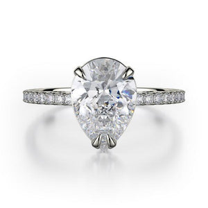 Pear Diamond Engagement Ring - Gunderson's Jewelers