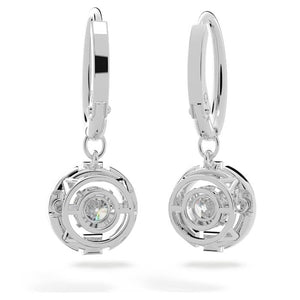Sparkling Dance Round Pierced Earrings - Gunderson's Jewelers