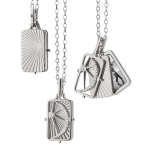 Sun, Moon and Stars Gate Locket - Gunderson's Jewelers