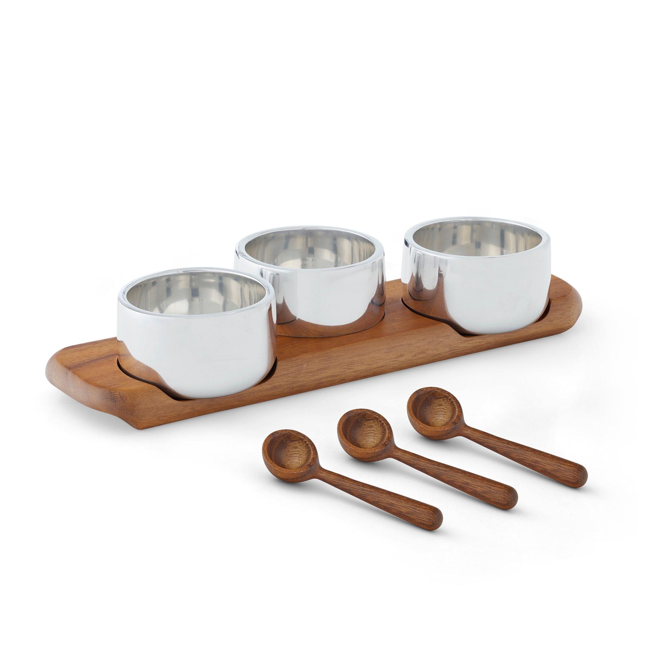 Triple Condiment Server w/ Spoons Gunderson's Jewelers