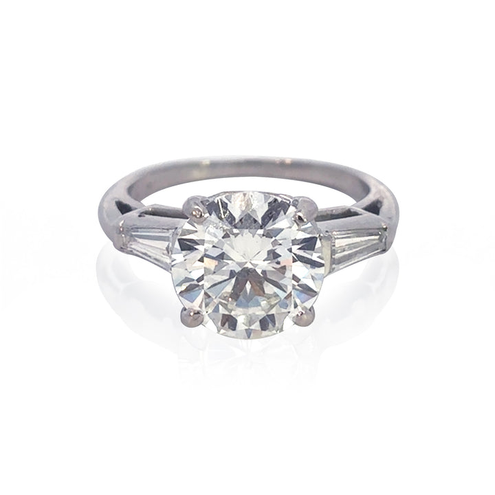 3.31ctw Diamond Solitaire Engagement Ring