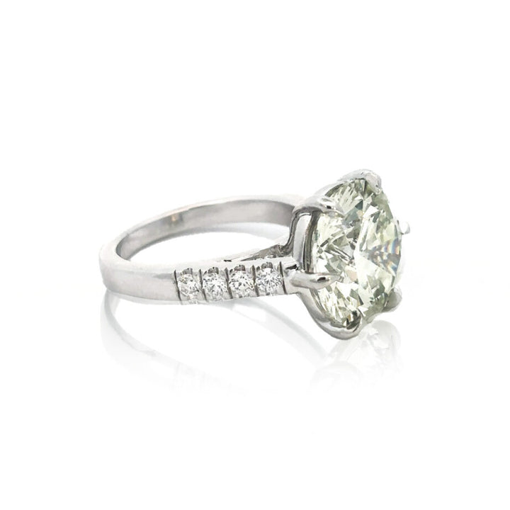 7.64ctw Diamond Solitaire Engagement Ring