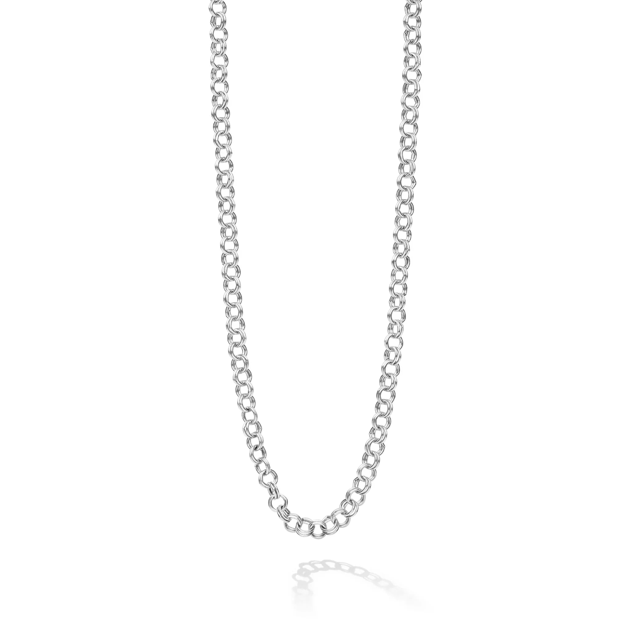 Silver High Jinks Link Chain Necklace | 3.5mm