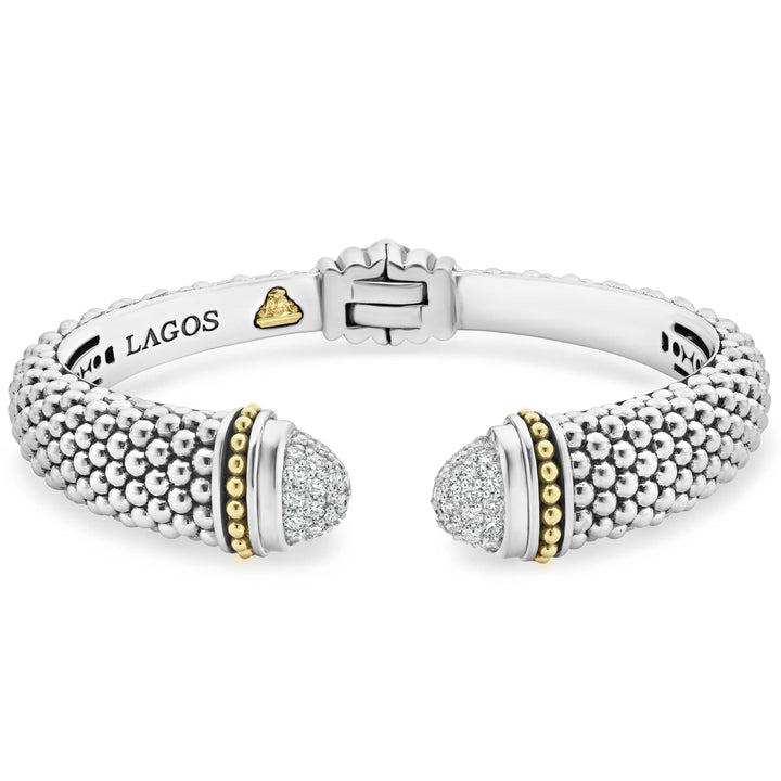 Diamond Cuff Bracelet | 12mm