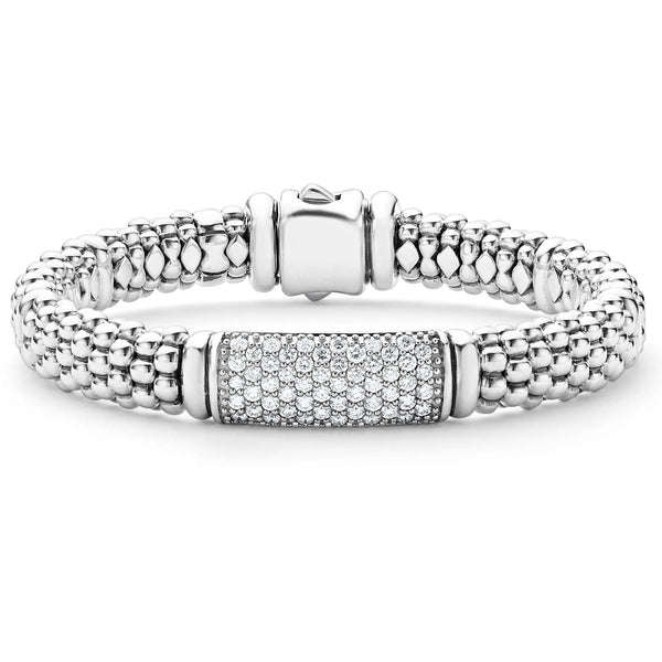 Caviar Diamond Bracelet | 9mm