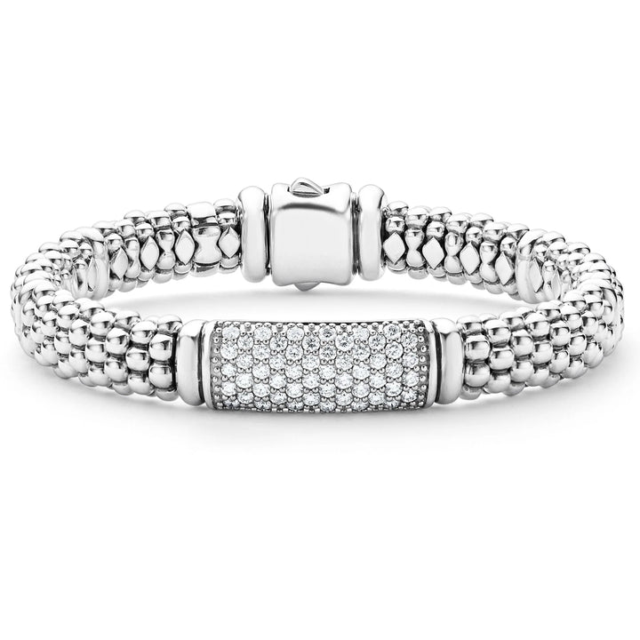 Caviar Diamond Bracelet | 9mm