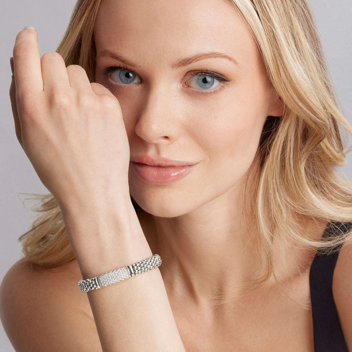 Caviar Diamond Bracelet | 9mm