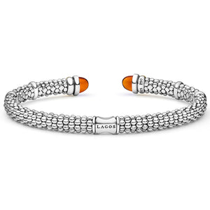 Two-Tone Citrine Versa Torque Bracelet | 5mm