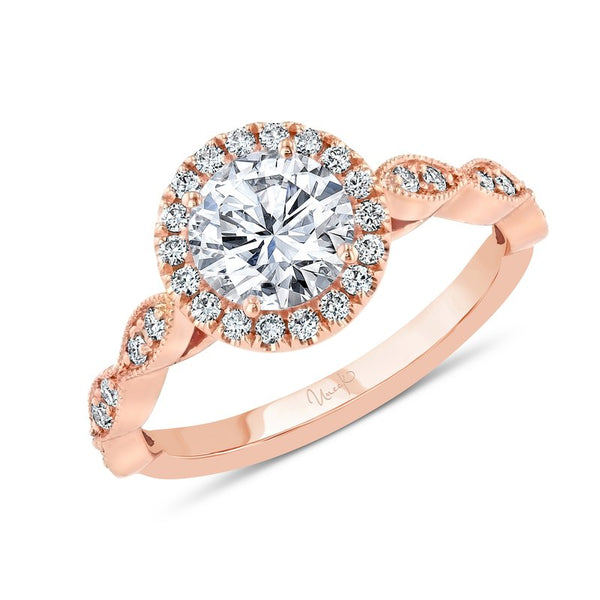 0.25ctw Diamond Halo Engagement Ring