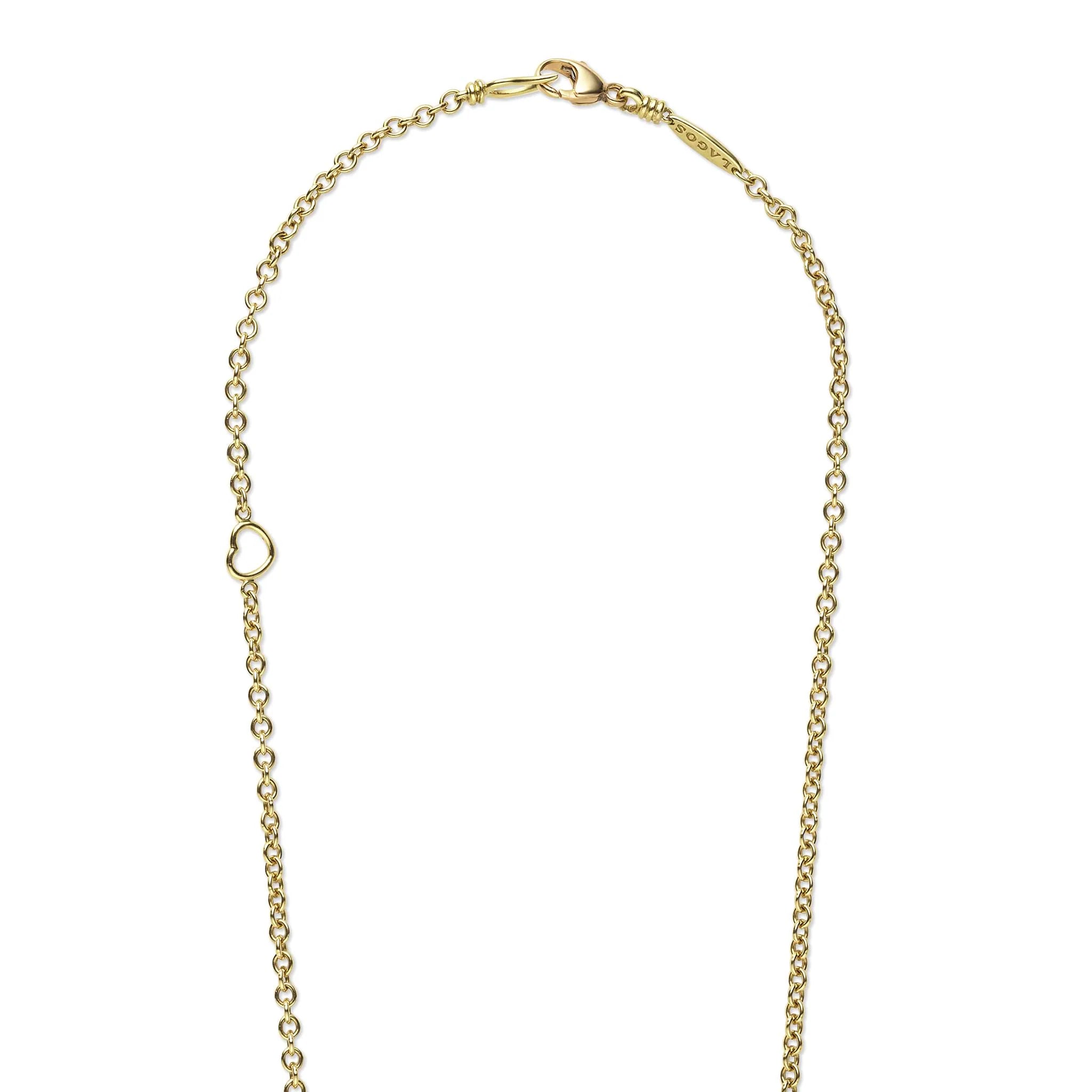 18K Gold Petite Fleur Pearl Diamond Pendant Necklace