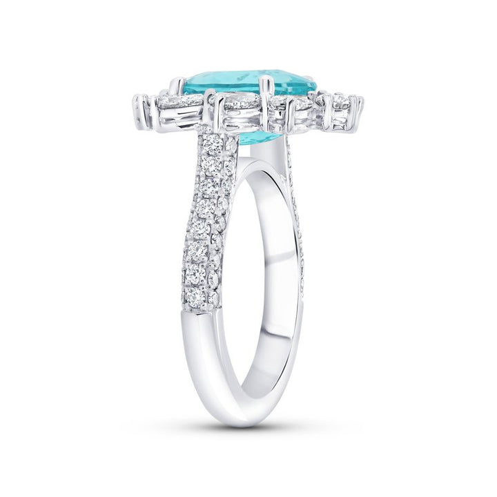 Oval Shaped Tourmaline Ring