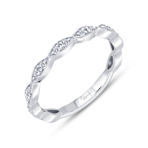 0.15ctw Diamond Wedding Band/Stackable Ring