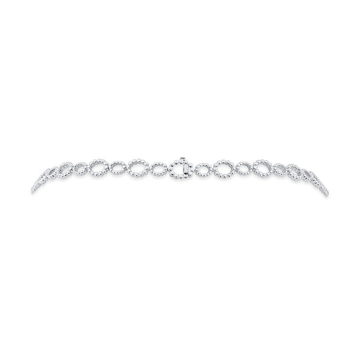 14.39ctw Diamond Halo Choker Necklace